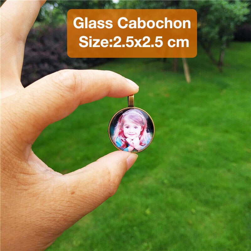 Custom Keychain Photo Key Chains Non-faded Customized Key Ring Photo of Your Baby Child Mom Dad Family Loved One Gift