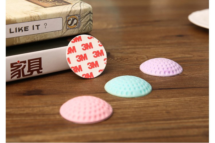 Vanzlife silent gate magic Sponge fenders door children protective Silicone Wall handle protect pad stickers Collision avoidance