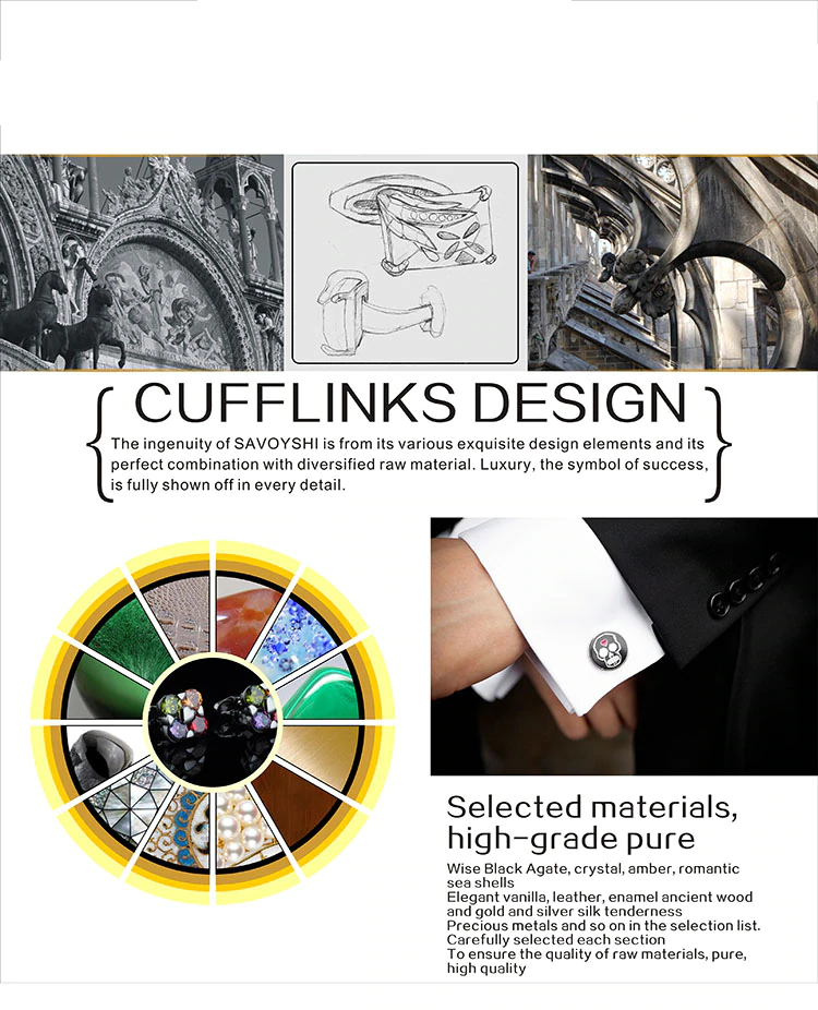 Engraving Logo Cufflinks for Mens Shirt Special Gift Cuff Buttons High quality Blank Silver Color Cuff Links Brand