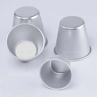 pastry pudding mold Decorating tool baking cups metal aluminum baking form mould 5pcs/lot optional size