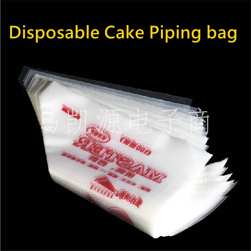 Thickened Disposable Cream Cake Icing Piping Decorating Bags and Pastry Bags Pastry Bags of 100 Pieces Baking Bare Tools
