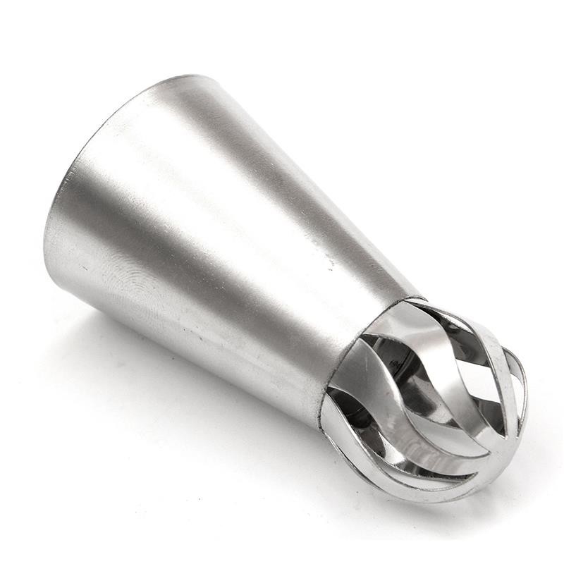 Sphere Ball Shape Stainless Steel Nozzle Cake Sugarcraft Icing Piping Nozzles Fondant Pastry Decorating Tips Kitchen Baking Tool