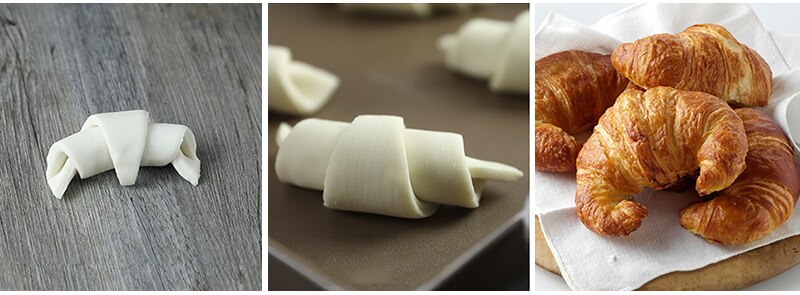 Stainless Steel Rolling Pin Dough Cutter Pastry Baking Croissant Bread Knife Kitchen Christmas Party Decorating Tools