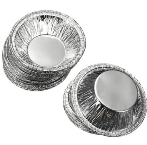 100PCs Disposable Aluminum Foil Baking Cups Egg Tart Pan Cupcake Case Tar Cake Mold 100PCs Disposable Aluminum Foil Baking Cups Egg Tart Pan Cupcake Case Tar Cake Mold