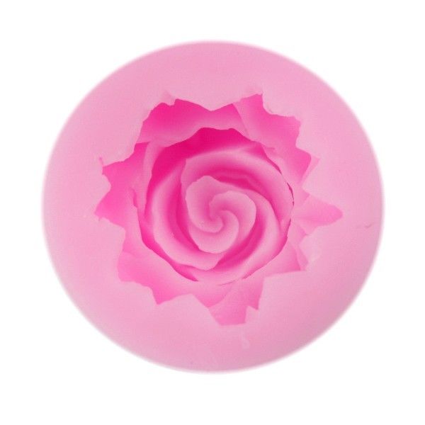 3.6*1.6cm Small Silicone Mold Rose Flower Mold Chocolate Candy Resin Clay Crafts Molds Sugarcraft Fondant Cake Decorating Tools