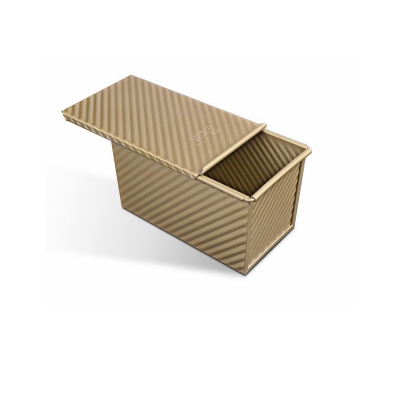 Toast Mould 450 G Nonstick Aluminium Alloy Box With Lid Bread Loaf Pan Cake Bake Mold cozinha Cake Tools
