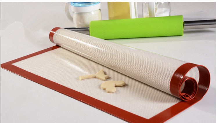 Fiber glass pad Baking Mat Baking Tools Non-Stick Heat Resistant Durable Silicon Liner for Bake Pans