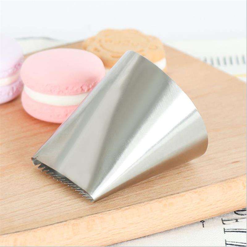 Oversized Bakery DIY Cake Making Cream Stainless Steel Decorating Mouth Lcing Piping Nozzles kitchen Pastry Decorating Baking