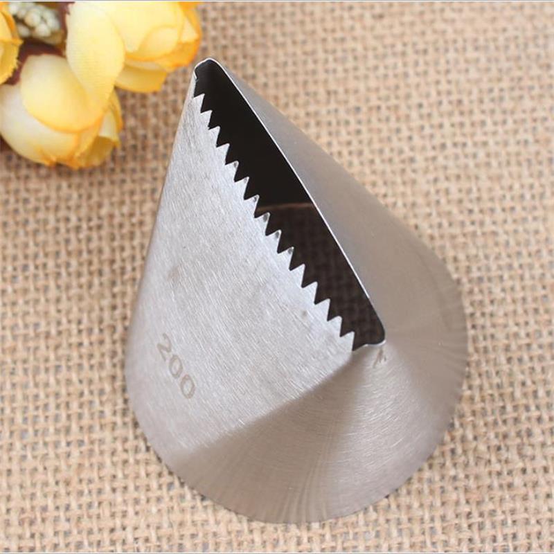 Oversized Bakery DIY Cake Making Cream Stainless Steel Decorating Mouth Lcing Piping Nozzles kitchen Pastry Decorating Baking