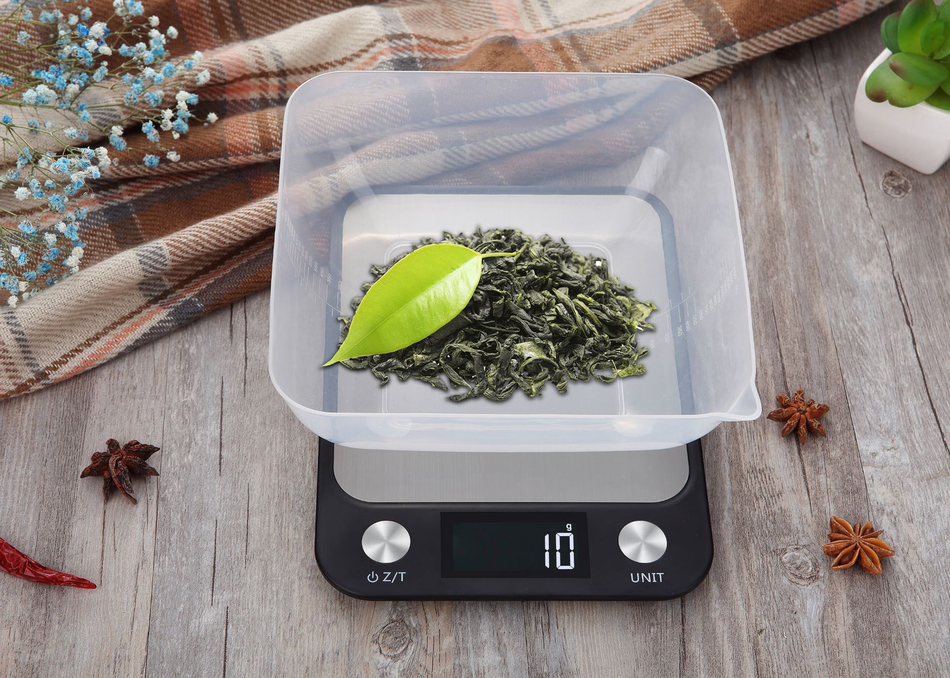 New Type stainless Steel Kitchen scale 10kg High Precision 1g Electronic scale Food Baking scale
