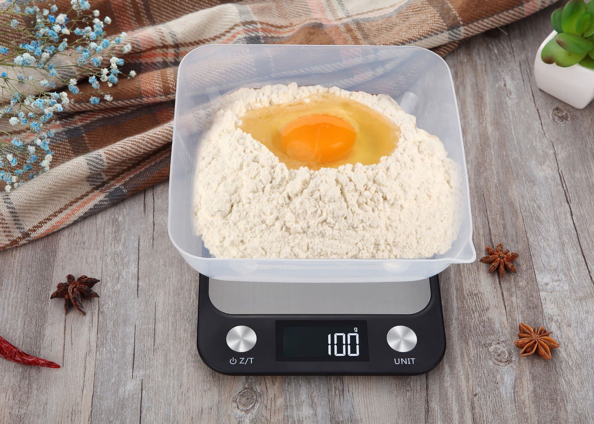 New Type stainless Steel Kitchen scale 10kg High Precision 1g Electronic scale Food Baking scale