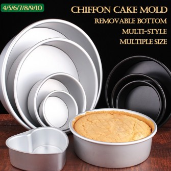 Christmas cake mold aluminum alloy mold baking tool baking mold pot mold removable bakeware tool cake baking pan