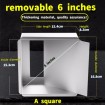 square 6 inch