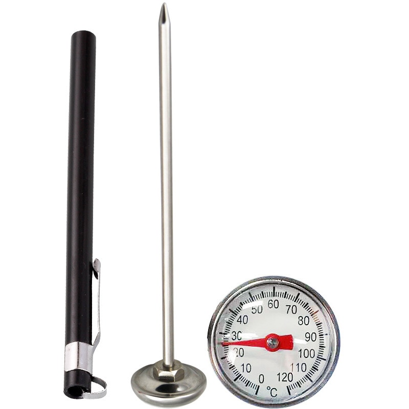 Stainless Steel Thermometer Kitchen Probe Food tea water Meat Milk Coffee Foam BBQ temperature tester -10 to 120 ° C Stainless Steel Thermometer Kitchen Probe Food tea water Meat Milk Coffee Foam BBQ temperature tester -10 to 120 ° C