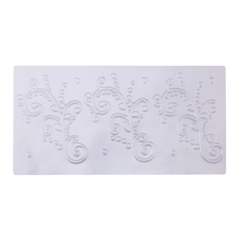 Grid Transparent Texture Mat Fondant Cake Plaid Embossed Baking Texture Decoration Mold Cake Tools 4pcs/Set