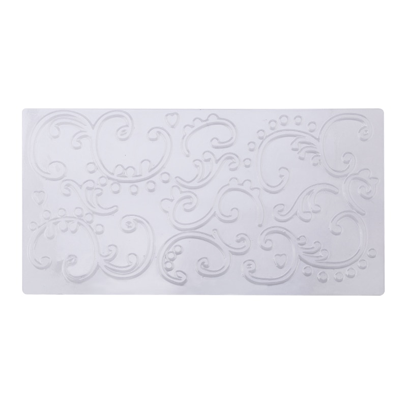 Grid Transparent Texture Mat Fondant Cake Plaid Embossed Baking Texture Decoration Mold Cake Tools 4pcs/Set