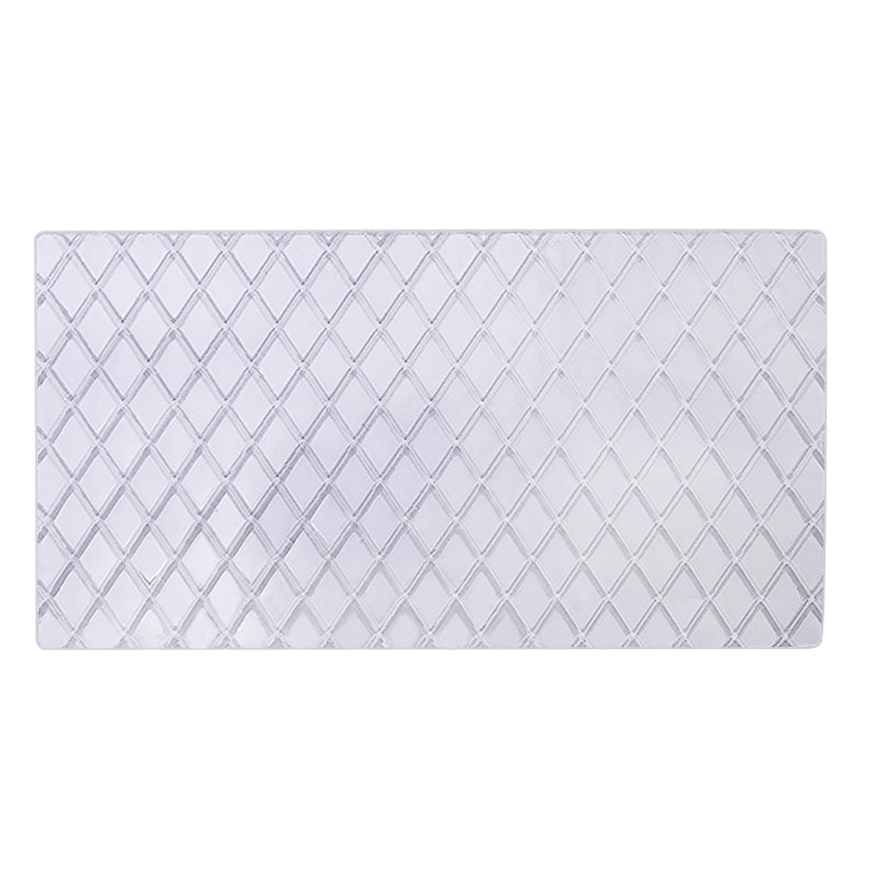 Grid Transparent Texture Mat Fondant Cake Plaid Embossed Baking Texture Decoration Mold Cake Tools 4pcs/Set