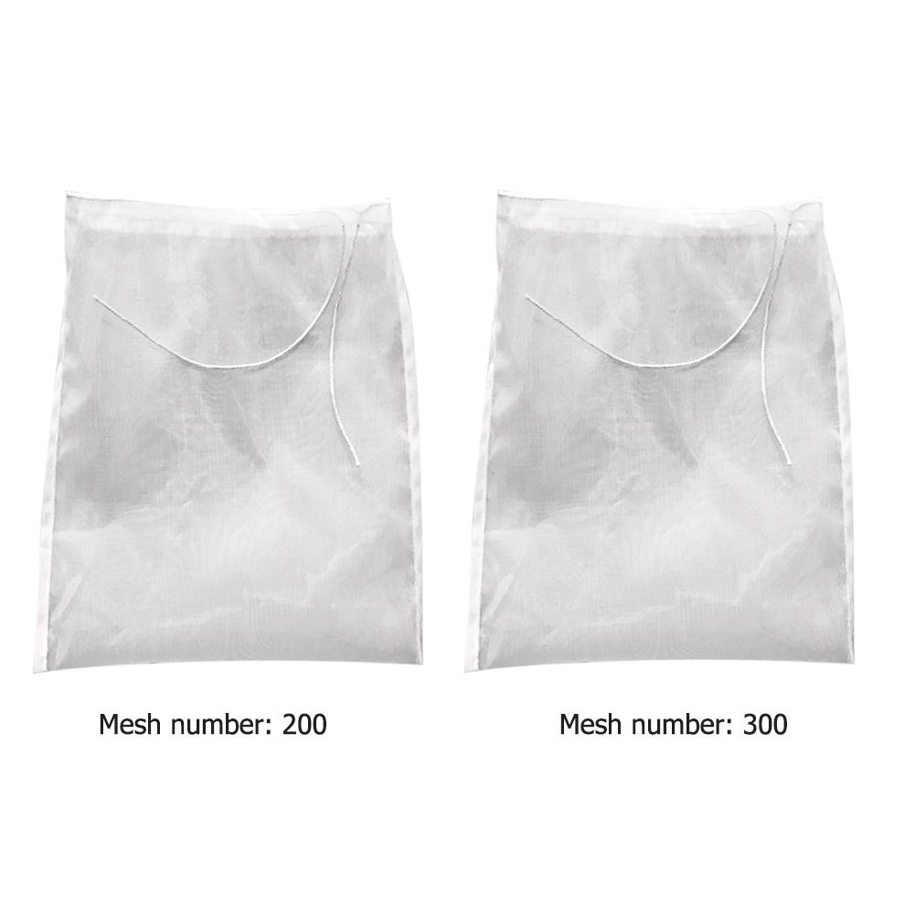 Nut Milk Bag Reusable Almond Milk Bag Strainer Fine Mesh Nylon Cheesecloth Cold Brew Coffee Filter 20X30cm