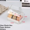 Clear 12x8x6cm