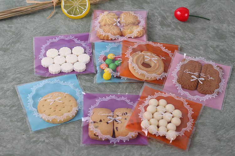 100pcs 10*10+3cm Cookie Candy Bags Home Christmas Wedding Decoration Self Adhesive Food Plastic Packing OPP Gift Bag 100pcs 10*10+3cm Cookie Candy Bags Home Christmas Wedding Decoration Self Adhesive Food Plastic Packing OPP Gift Bag