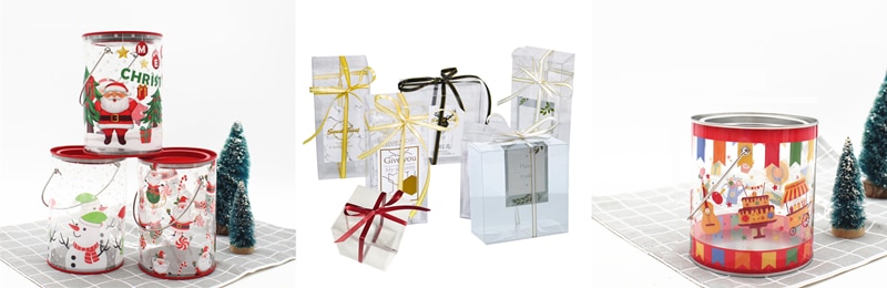 10pcs Nougat Candy Plastic Zippe Bags Hand Made Cookie Gift Packaging Self Stand Biscuits Chrismas Wedding Favor Bag