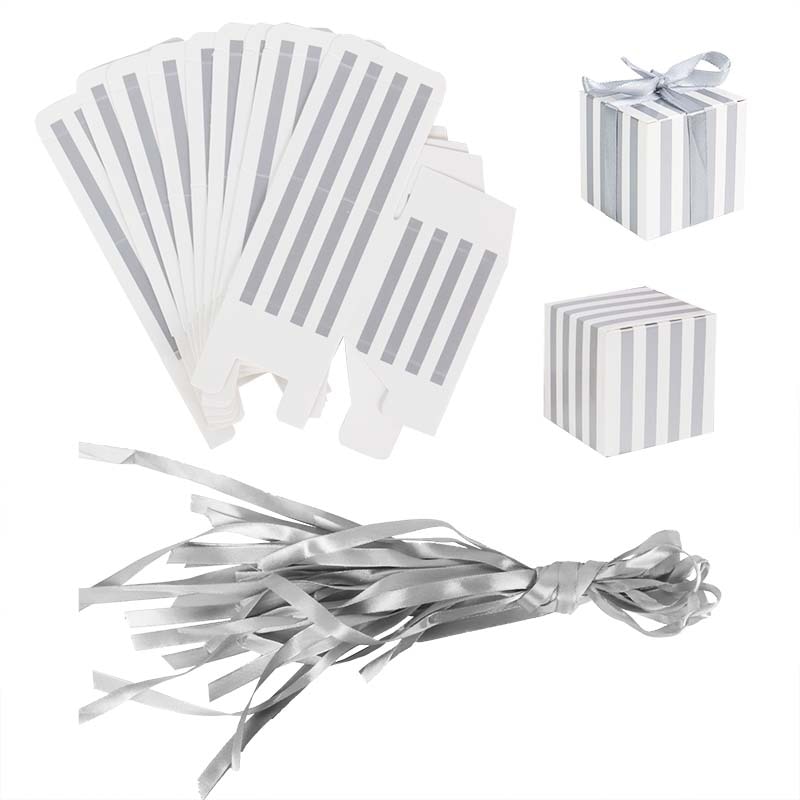 Wedding Decoration Small Gift Box Bulk Candy Boxes with Ribbons Gold Striped Box Party Favors Baby Shower Birthday Supplies Wedding Decoration Small Gift Box Bulk Candy Boxes with Ribbons Gold Striped Box Party Favors Baby Shower Birthday Supplies