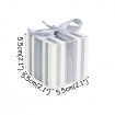 sliver Striped box