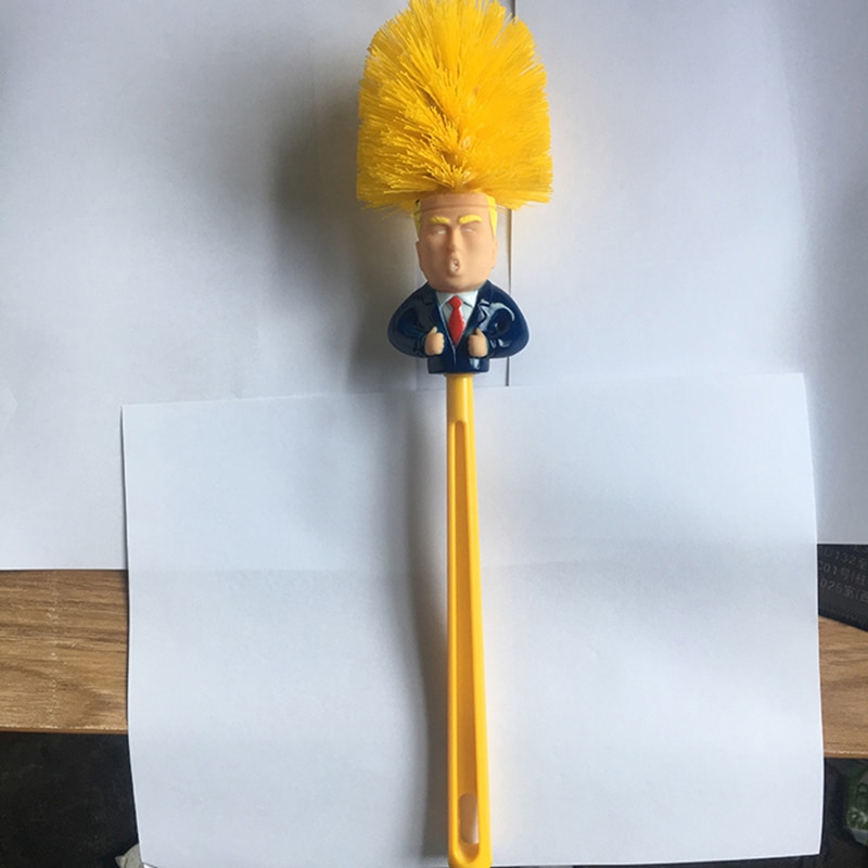 New Donald Trump Toilet Brush Make Toilet Great Funny Gifts For Friend