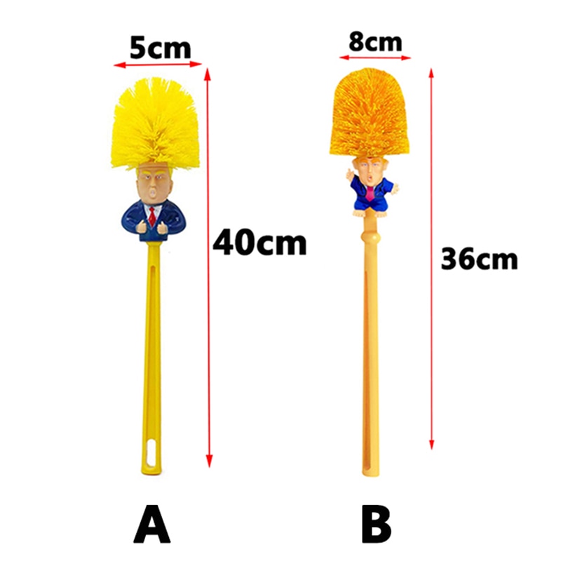 New Donald Trump Toilet Brush Make Toilet Great Funny Gifts For Friend