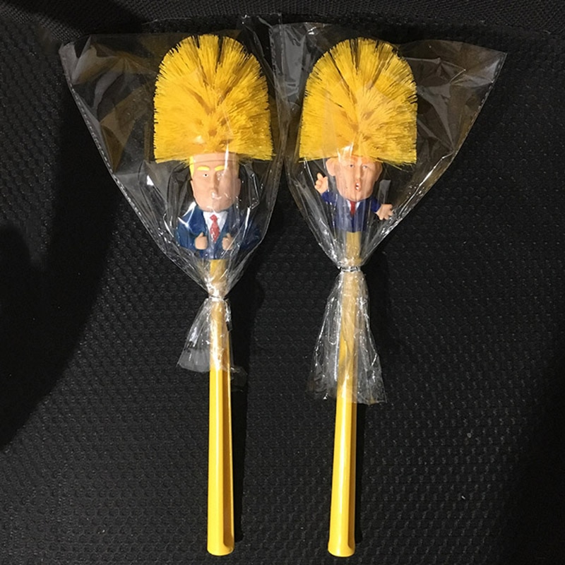 New Donald Trump Toilet Brush Make Toilet Great Funny Gifts For Friend