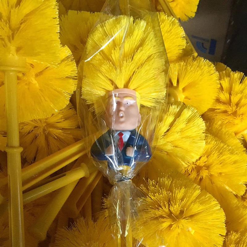 New Donald Trump Toilet Brush Make Toilet Great Funny Gifts For Friend