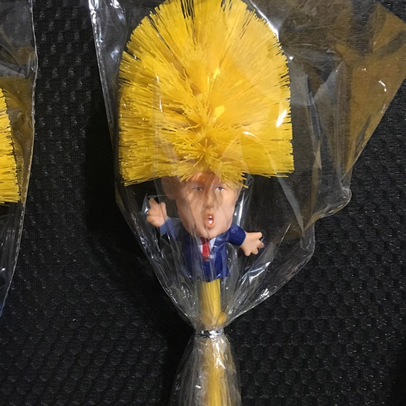 New Donald Trump Toilet Brush Make Toilet Great Funny Gifts For Friend