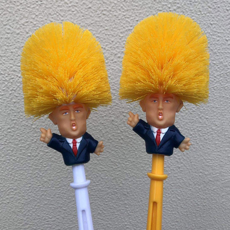 New Donald Trump Toilet Brush Make Toilet Great Funny Gifts For Friend
