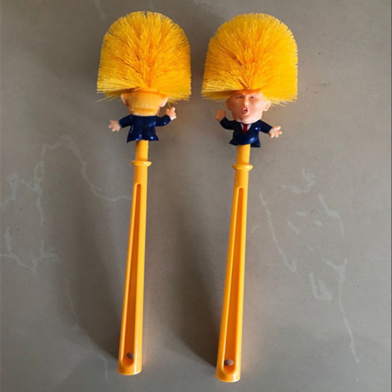 New Donald Trump Toilet Brush Make Toilet Great Funny Gifts For Friend
