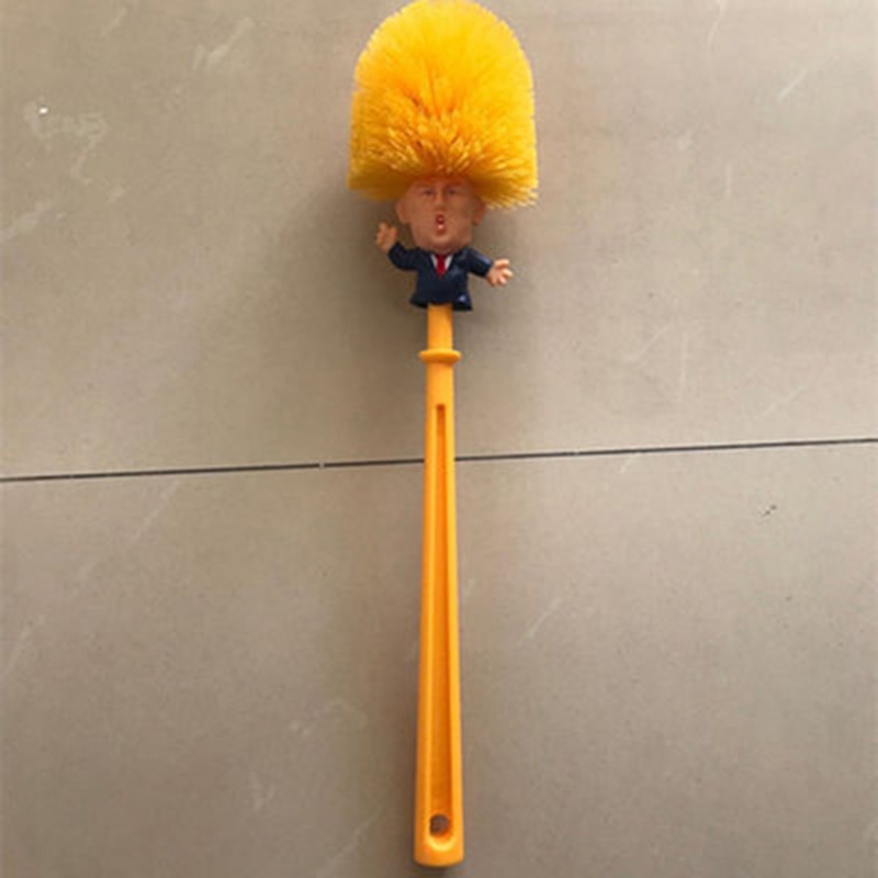 New Donald Trump Toilet Brush Make Toilet Great Funny Gifts For Friend