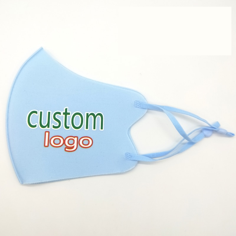 Custom Masks Adult Printing Picture Logo Free Design Scheme Corporate Gifts For Customers Adjustable Rope Size