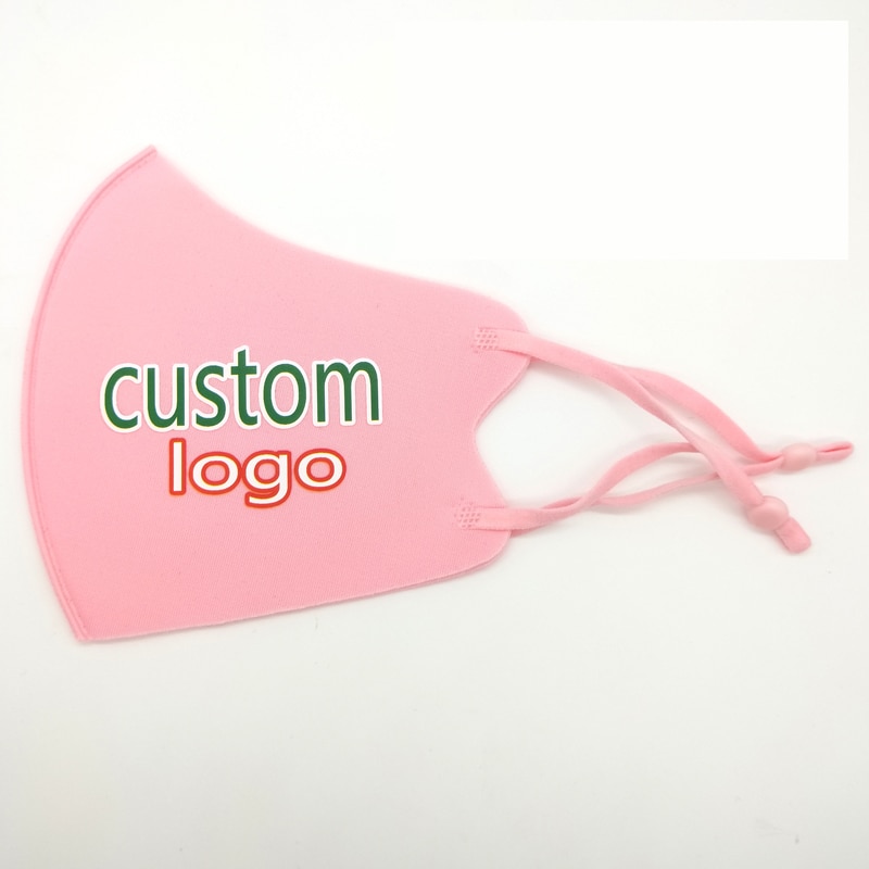 Custom Masks Adult Printing Picture Logo Free Design Scheme Corporate Gifts For Customers Adjustable Rope Size
