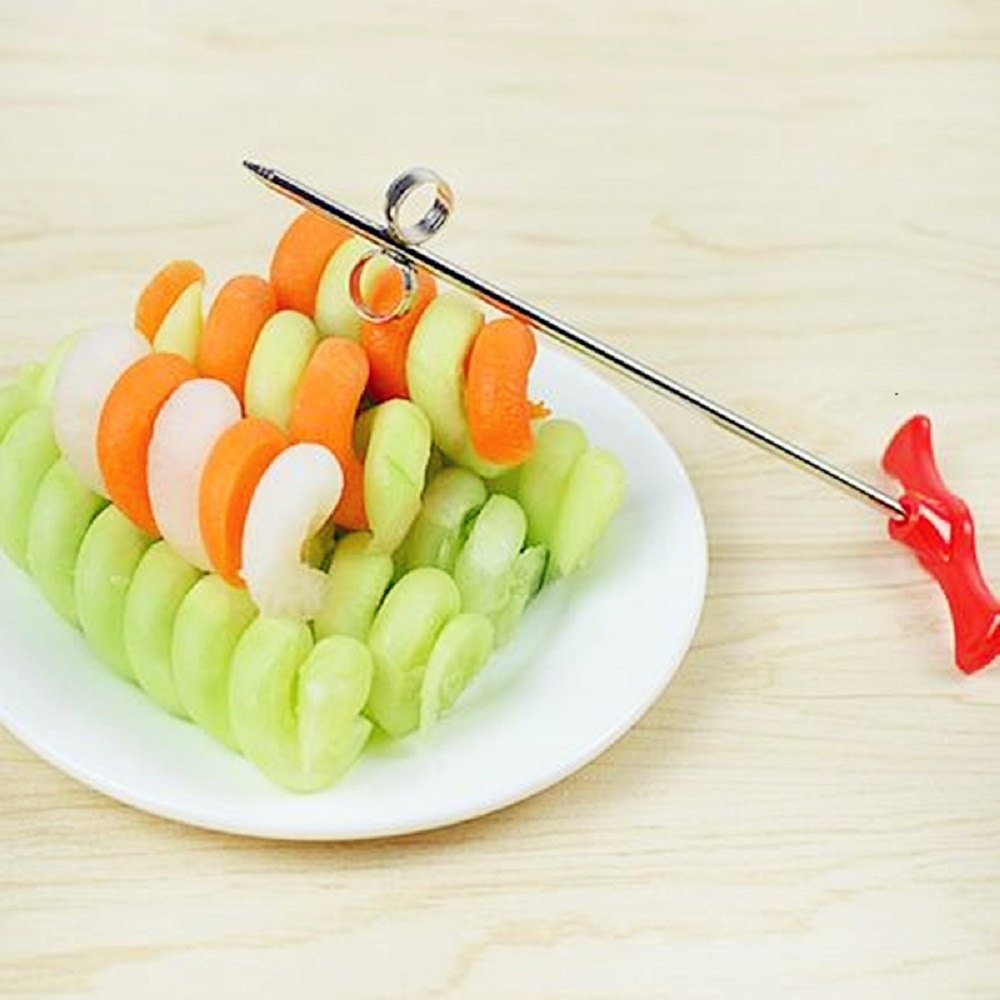 Vegetables Spiral Knife Potato Carrot Cucumber Chopper Easy Spiral Screw Slicer Cutter Spiralizer kitchen Accessories Gadgets