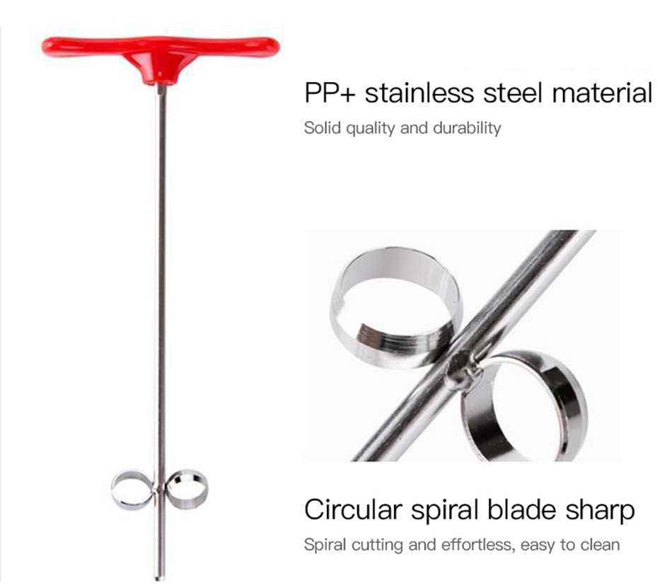 Vegetables Spiral Knife Potato Carrot Cucumber Chopper Easy Spiral Screw Slicer Cutter Spiralizer kitchen Accessories Gadgets