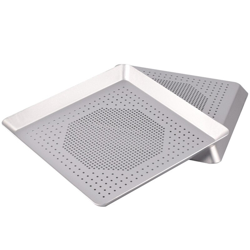 square Rectangle Pizza Baking Pan Nonstick Pizza hole tray Pan Steel Round Crispy Crust Pizza Oven Tray Perforated Bakeware Tool