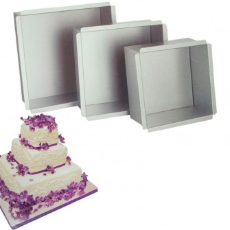 DIY Square Non Stick Cake Pan Pie Loaf Toast Bread Mold Bakeware Tray Baking Supplies 4-10 Inch