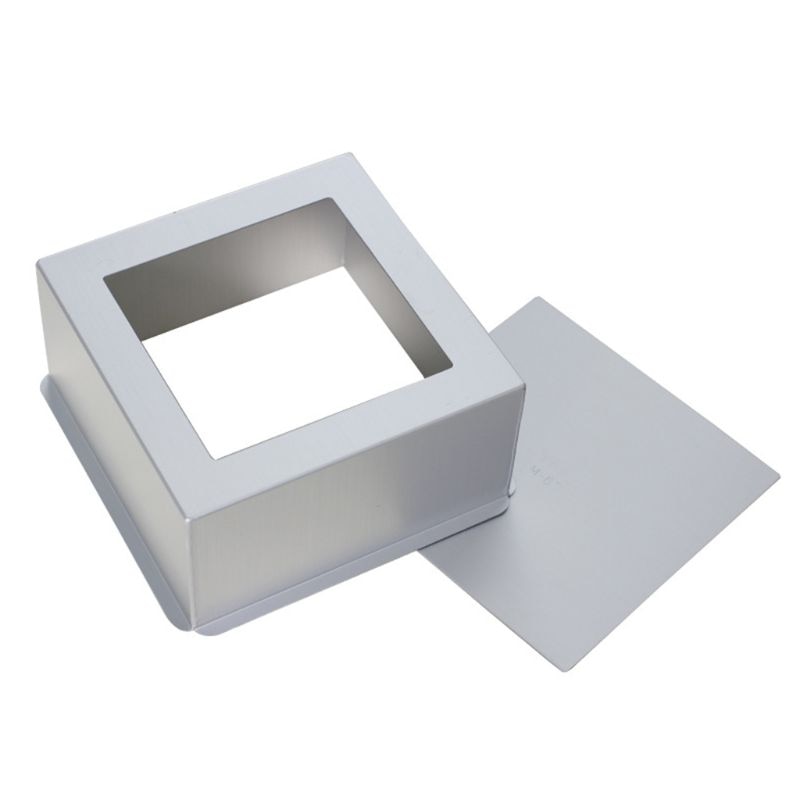 DIY Square Non Stick Cake Pan Pie Loaf Toast Bread Mold Bakeware Tray Baking Supplies 4-10 Inch