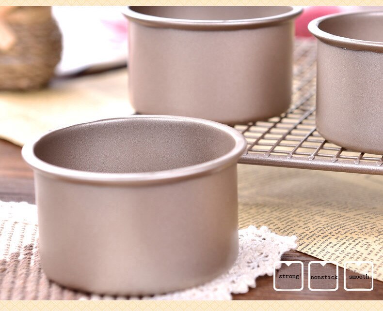 Heart Nonstick Matel 3D Baking Cake Pan Fondant Decorating Muffin Bun Cupcake Mold Tins Baking Tool  Chocolate Pan 3D Heart Mold