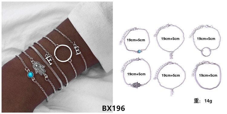 Heart Initial Letters Infinity Evil Eyes Shell Crystal Beads Charm Jewelry Women Bracelets Fashion Tassel Links Heart Initial Letters Infinity Evil Eyes Shell Crystal Beads Charm Jewelry Women Bracelets Fashion Tassel Links