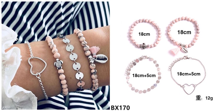 Heart Initial Letters Infinity Evil Eyes Shell Crystal Beads Charm Jewelry Women Bracelets Fashion Tassel Links Heart Initial Letters Infinity Evil Eyes Shell Crystal Beads Charm Jewelry Women Bracelets Fashion Tassel Links