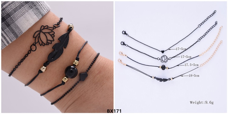 Heart Initial Letters Infinity Evil Eyes Shell Crystal Beads Charm Jewelry Women Bracelets Fashion Tassel Links Heart Initial Letters Infinity Evil Eyes Shell Crystal Beads Charm Jewelry Women Bracelets Fashion Tassel Links