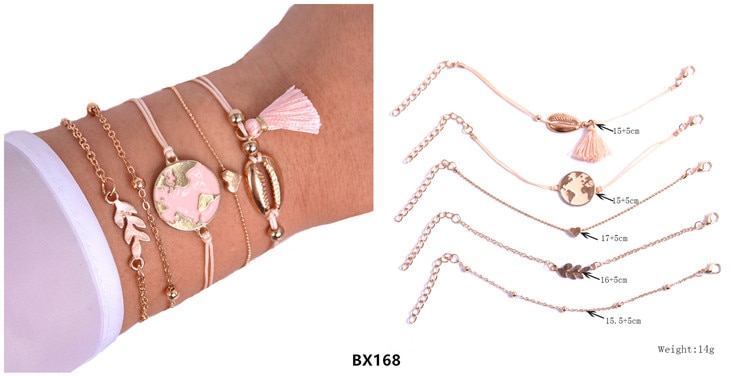 Heart Initial Letters Infinity Evil Eyes Shell Crystal Beads Charm Jewelry Women Bracelets Fashion Tassel Links Heart Initial Letters Infinity Evil Eyes Shell Crystal Beads Charm Jewelry Women Bracelets Fashion Tassel Links