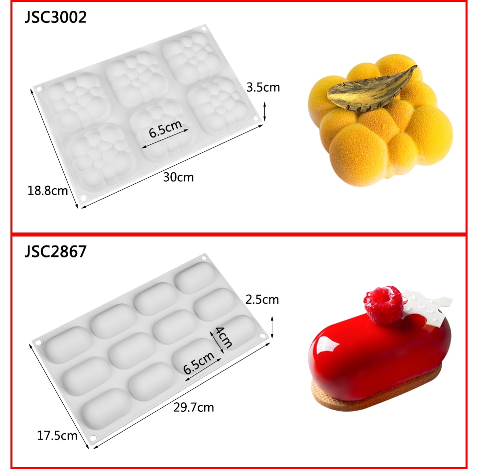 Hot Cake Decorating Moulds Silicone Mold Cake Mold Silicon Baking Tools For Cakes Mousse Mold 3D Cake Tray Baking Pan Hot Cake Decorating Moulds Silicone Mold Cake Mold Silicon Baking Tools For Cakes Mousse Mold 3D Cake Tray Baking Pan