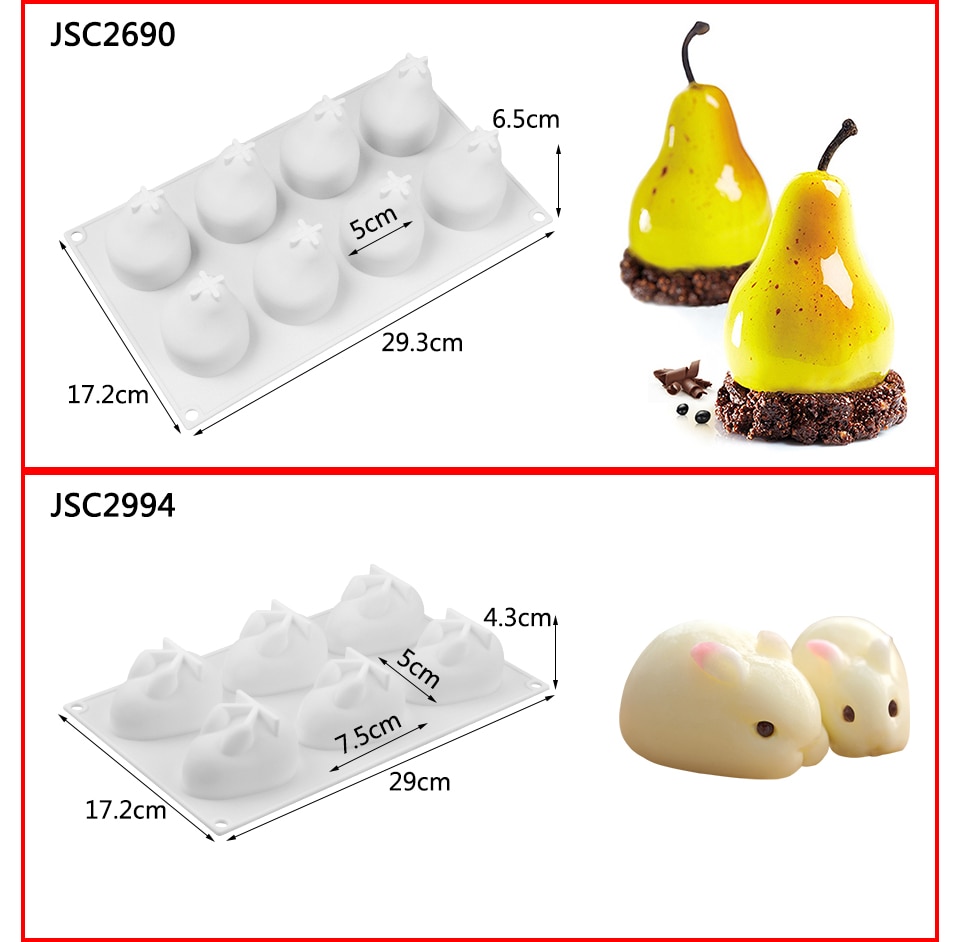 Hot Cake Decorating Moulds Silicone Mold Cake Mold Silicon Baking Tools For Cakes Mousse Mold 3D Cake Tray Baking Pan Hot Cake Decorating Moulds Silicone Mold Cake Mold Silicon Baking Tools For Cakes Mousse Mold 3D Cake Tray Baking Pan