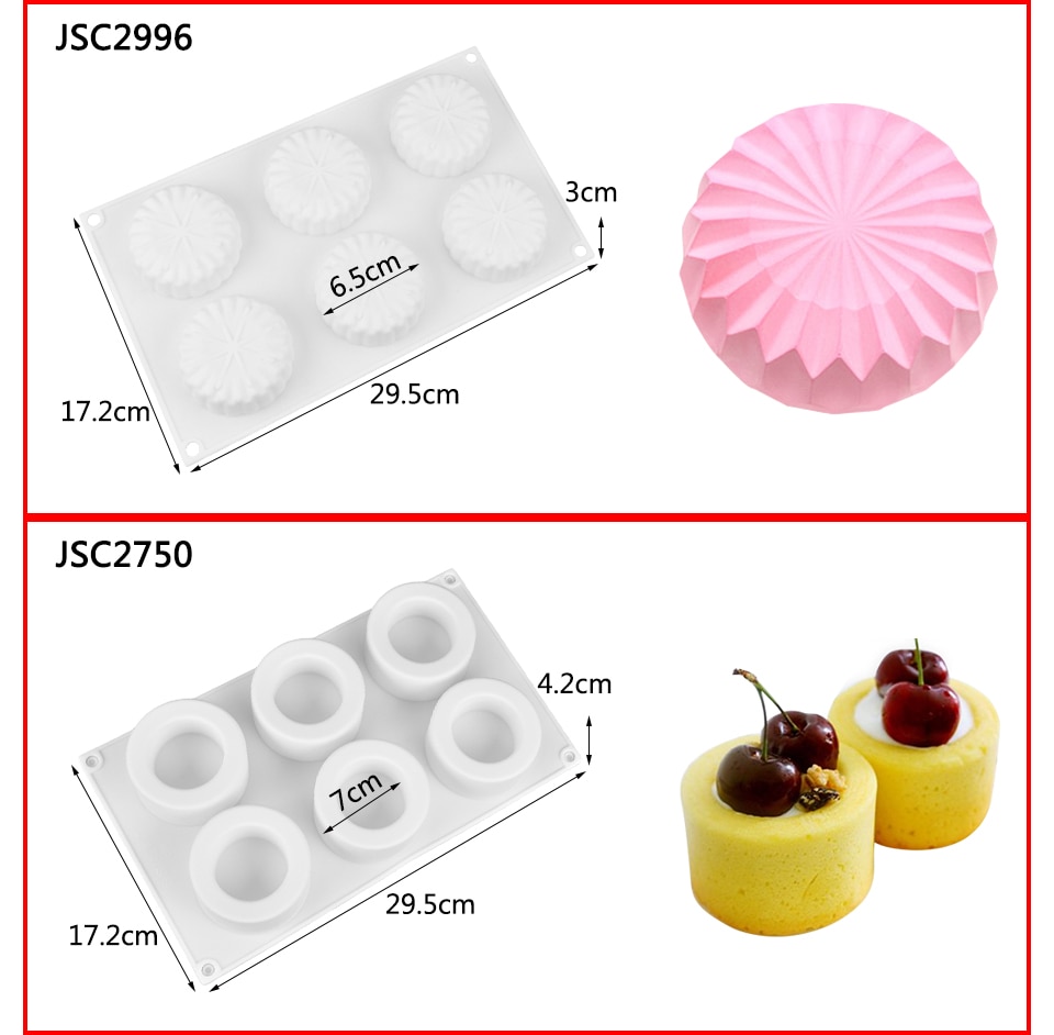 Hot Cake Decorating Moulds Silicone Mold Cake Mold Silicon Baking Tools For Cakes Mousse Mold 3D Cake Tray Baking Pan Hot Cake Decorating Moulds Silicone Mold Cake Mold Silicon Baking Tools For Cakes Mousse Mold 3D Cake Tray Baking Pan